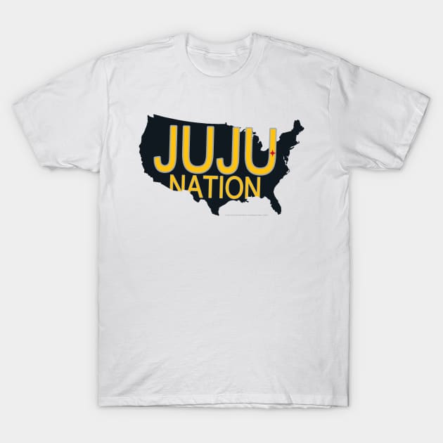 JuJu Nation (Black) T-Shirt by FFObserver